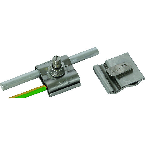 DEHN Uni-Erdungsklemme M8 Rd8-10mm+4-50qmm UEK810AQ450HKSM8V2A